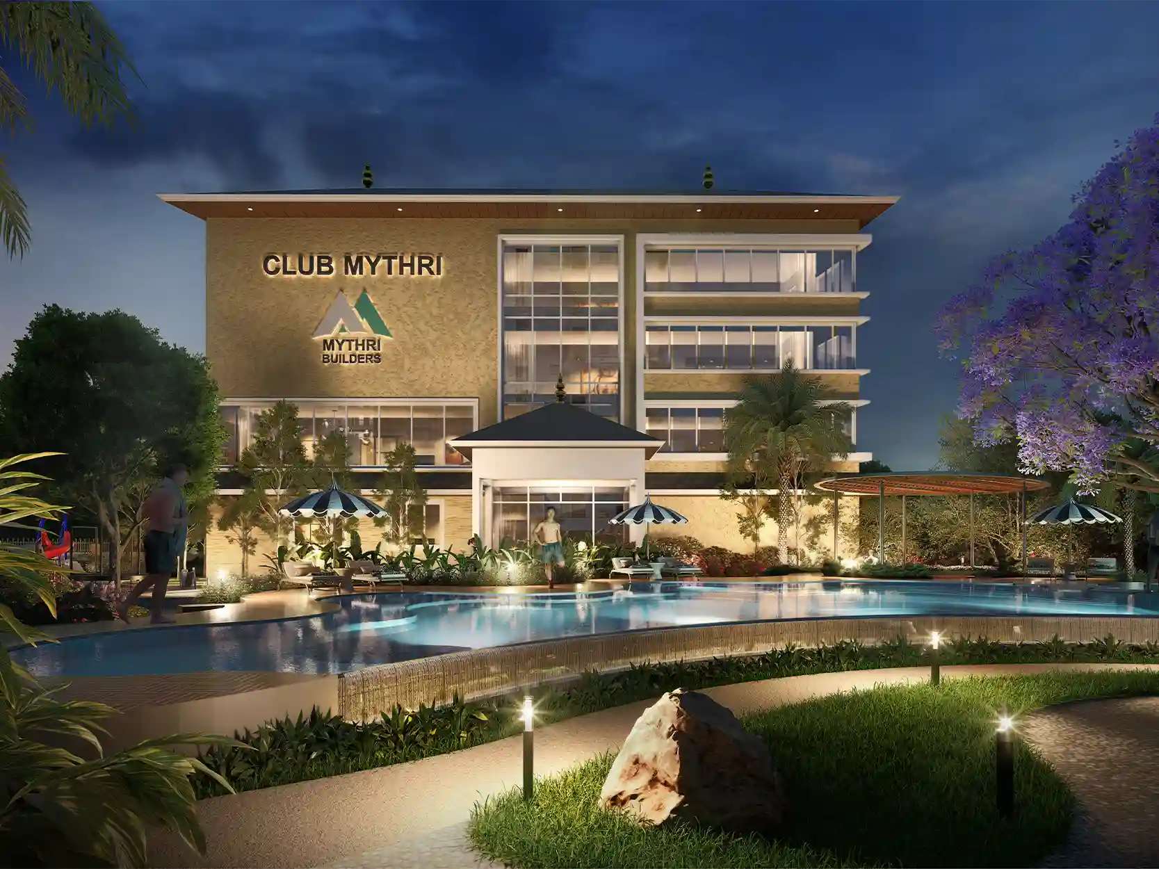Mythri Sity 4 BHK apartment design along Sarjapur Main Road