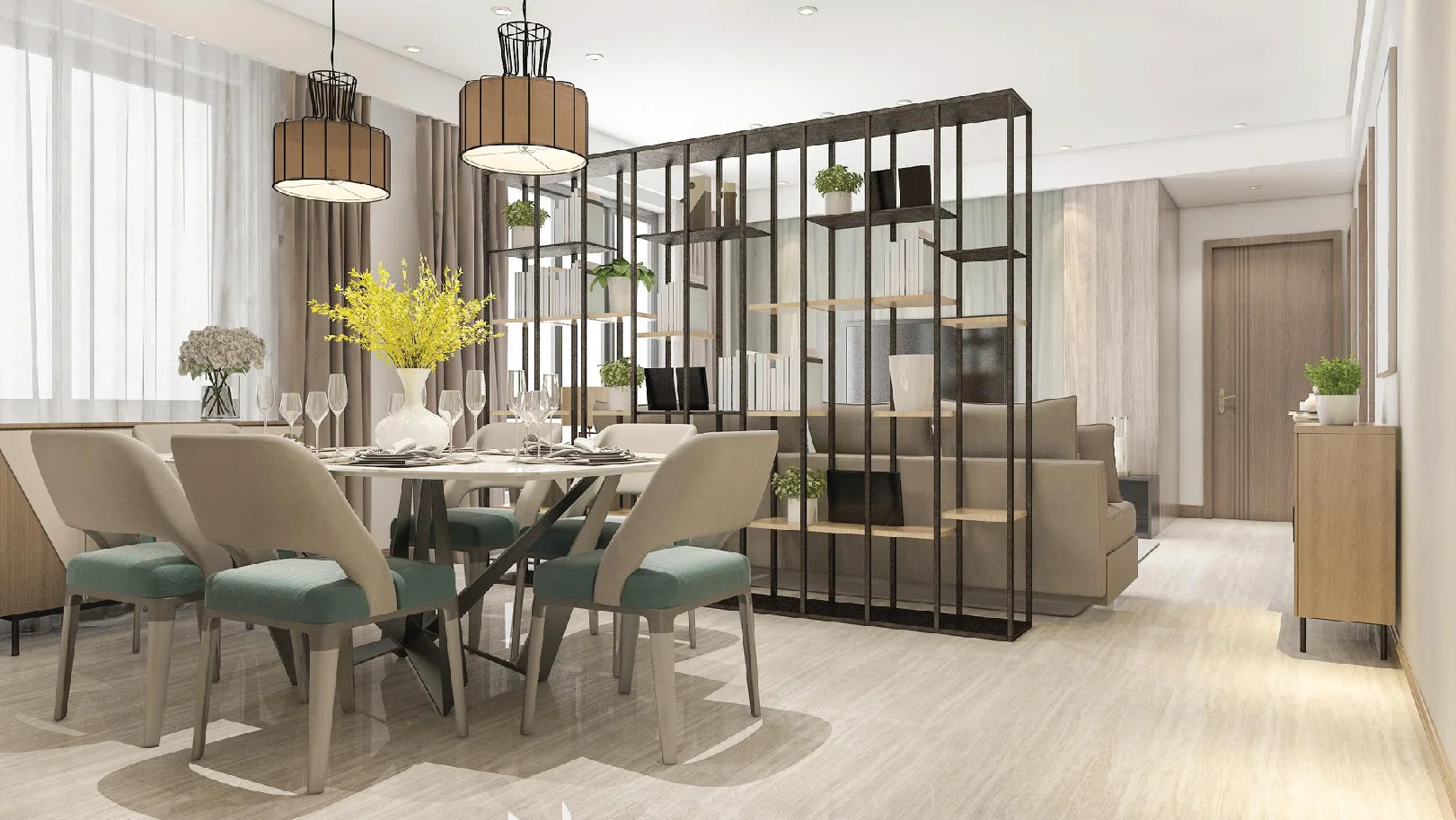 2 BHK Apartment Interior
